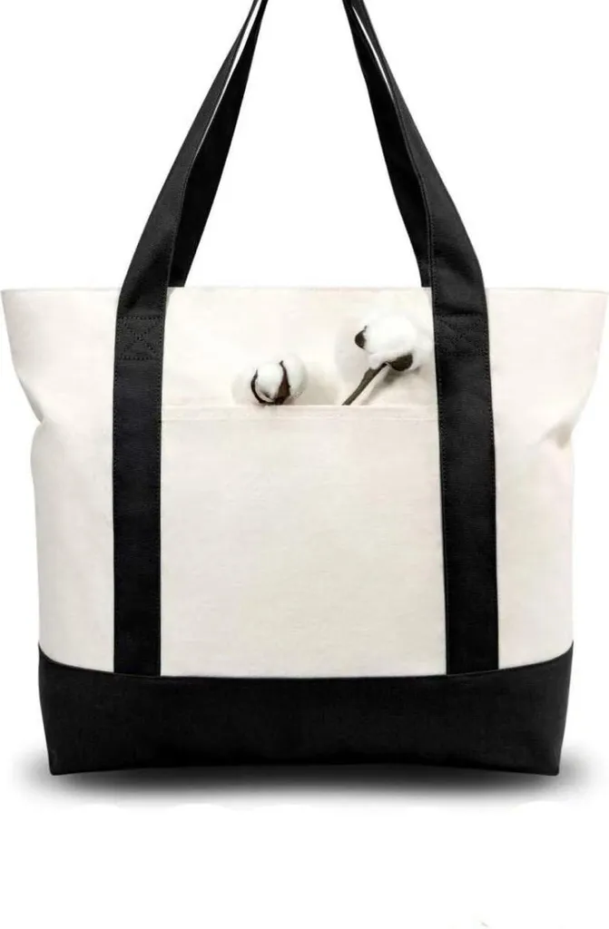 INF Borsa Cambio e Shopping 44cm - Grande Capienza Base Nera