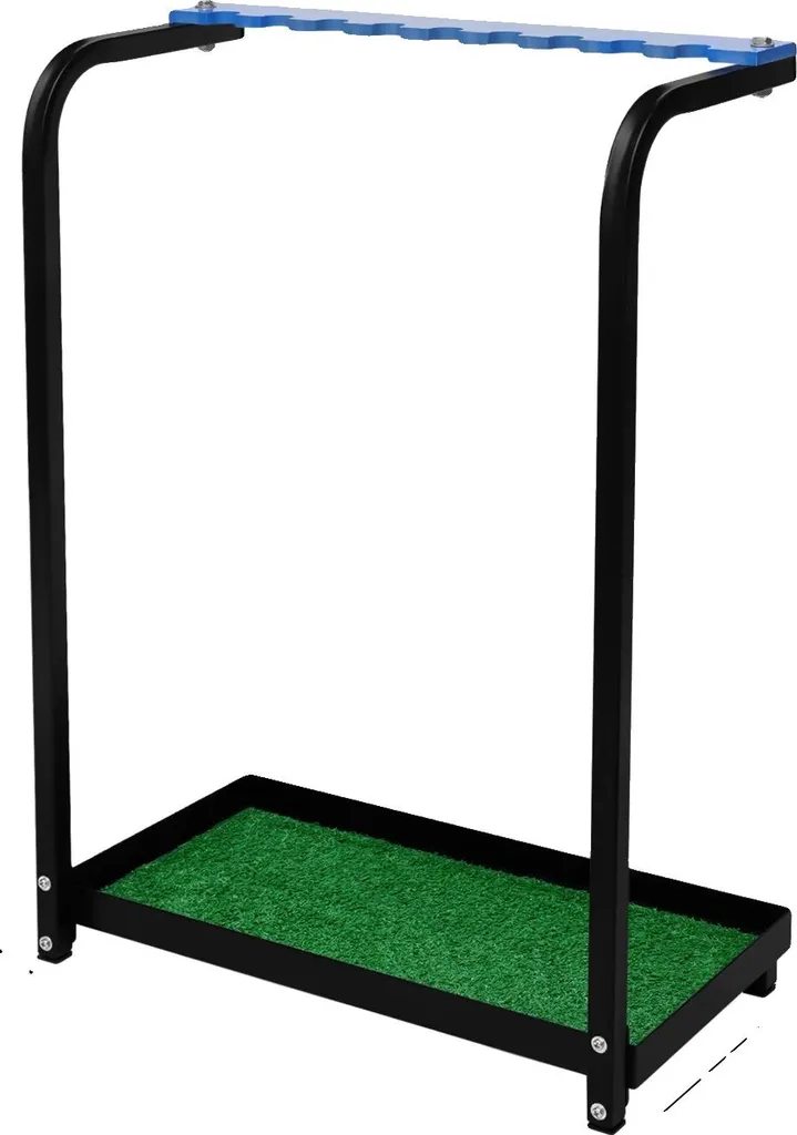 Support pour clubs de golf autonome coloris vert - Rangement 9 fentes