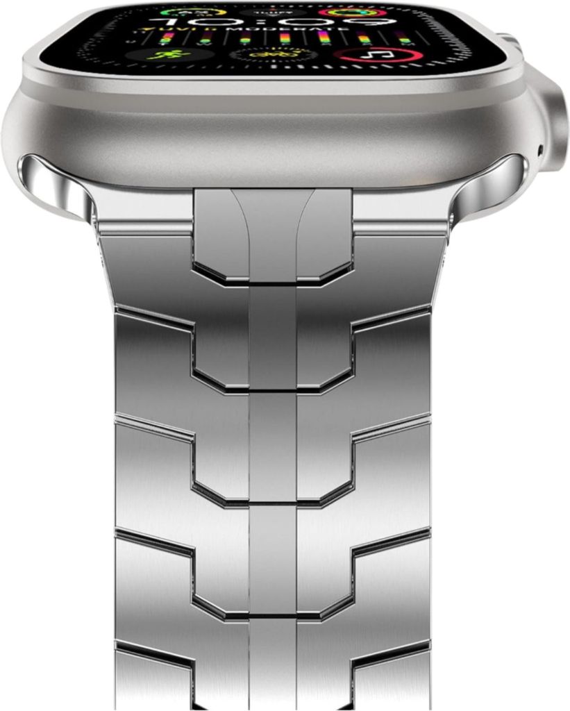 Für Apple Watch Armband Edelstahl Ultra Series Titan Smartwatch Armband Ersatz