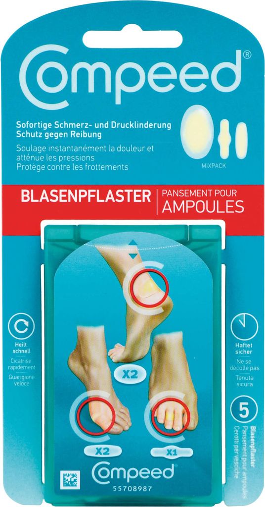 Compeed Blasenpflaster Mixpack 5 St