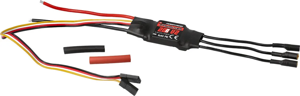 ESC 20A Hobbywing Skywalker V2 pour Avions RC et Drones 1S à 4S Lipo