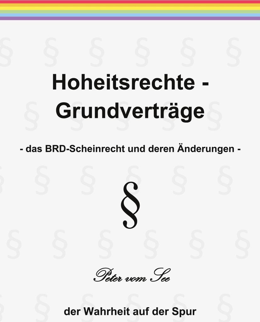 Hoheitsrechte - Grundverträge