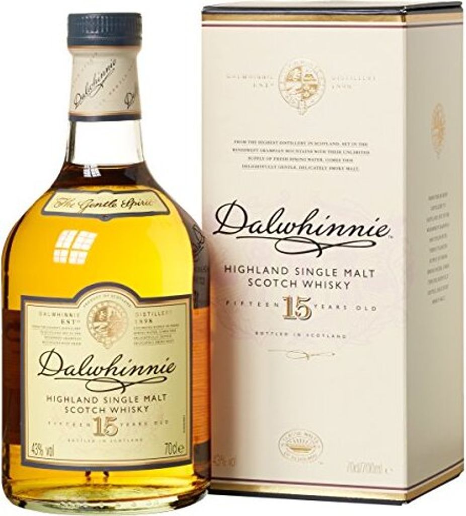 Dalwhinnie 15 Years Highland Single Malt Scotch Whisky v Obrázok produktu 3