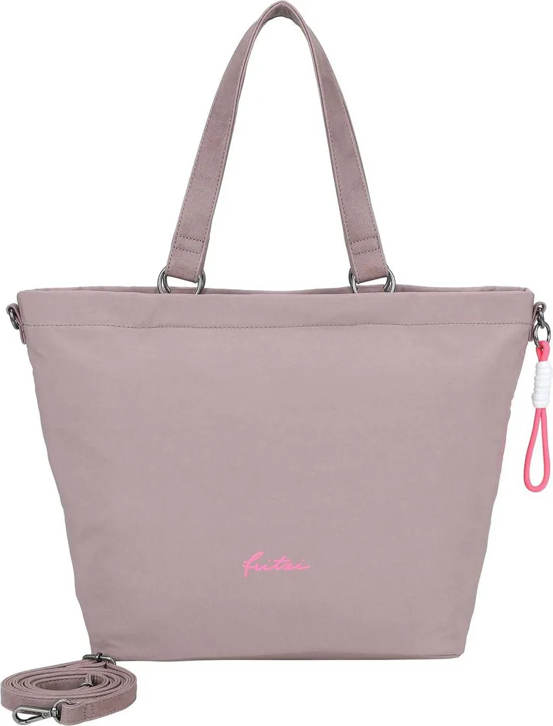 Sac fourre-tout Lea Shopper Grey Violet idéal pour le bureau et ville