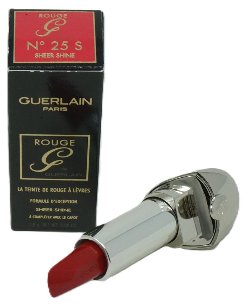 Guerlain Rouge G, Rot, Satin, 1 Farben, Feuchtigkeitsspendend, Aufpolsterung, Glättend, Creme, Diisostearyl Malate , Polyglyceryl-10 Nonaisosteara...