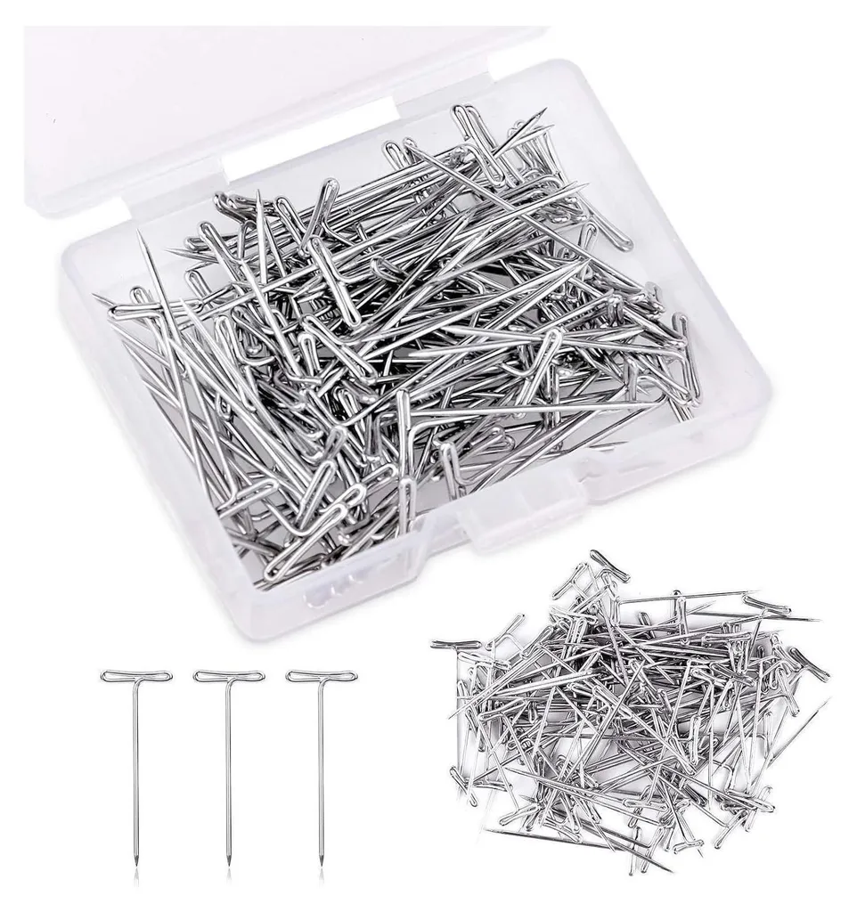 Aiguilles en T 27mm pour Perruque - Fixation stable sans abîmer