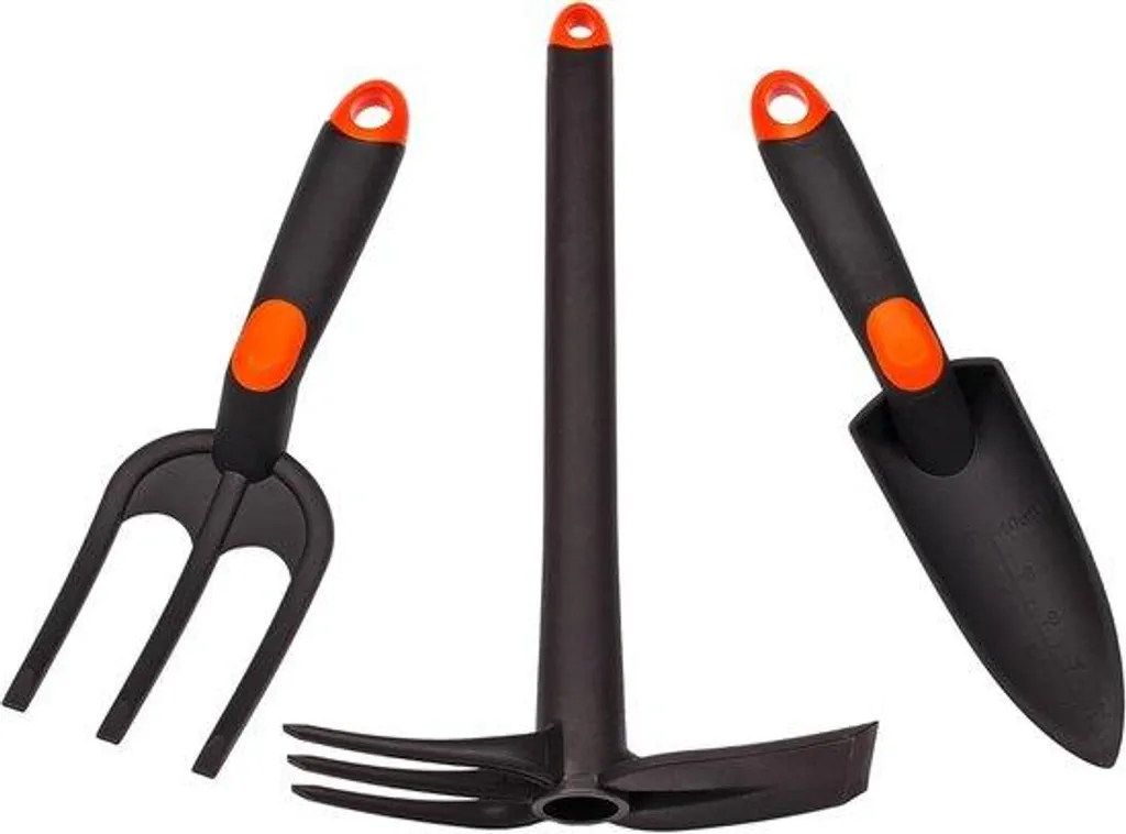 Kit outils jardinage en fibre de verre renforcée, houe et fourche UE