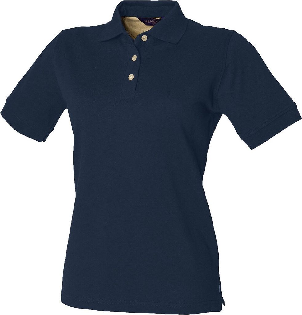Henbury - "Classic" Poloshirt für Damen PC5903 (36 DE) (Marineblau)