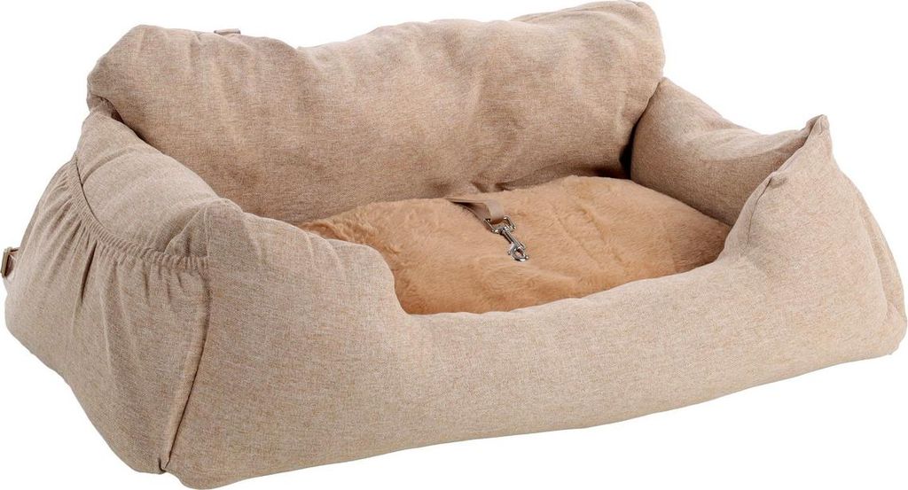 Flamingo Autositz Megan beige, Maße: 82 x 60 x 30 cm