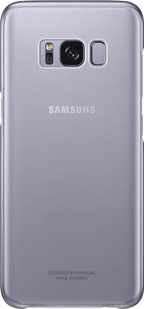 Coque Samsung EF-QG950CV Transparente Ultra Fine pour Galaxy S8 Lavande