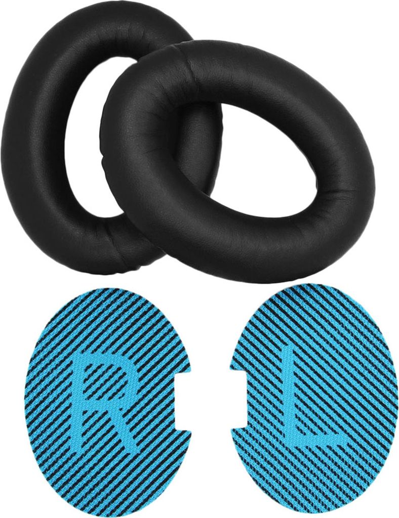 Ersatz-Ohrpolster für Bose QuietComfort QC15 QC25 QC35 über Kopfhörer, Ohrenschützer-Kissen, Proteinmaterial, 1 Paar