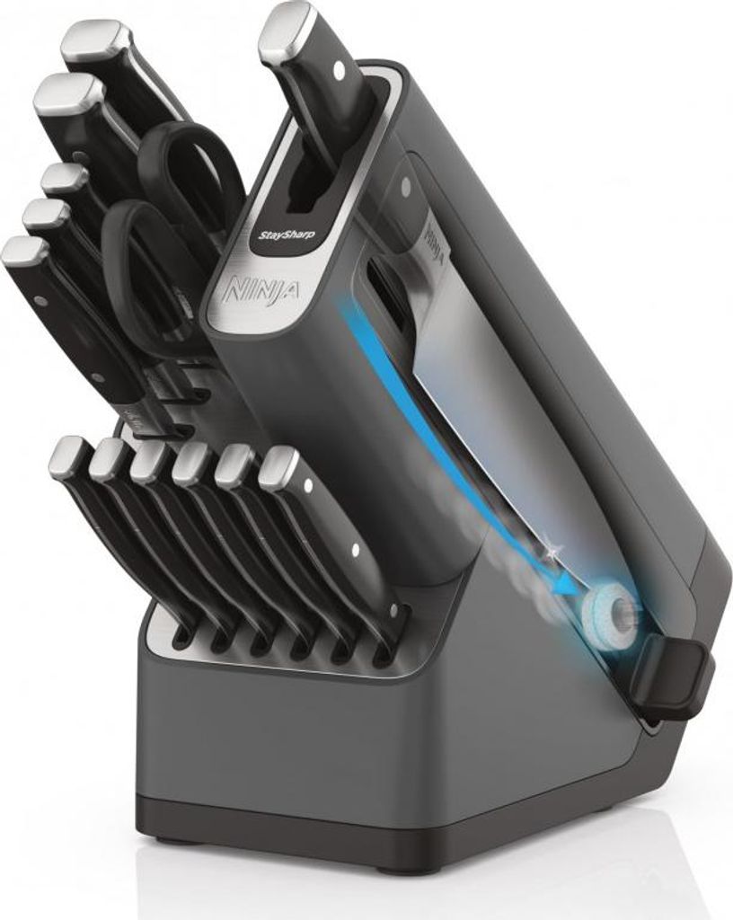 NINJA StaySharp 14-teiliges Messerset – Edelstahl – Produktbild 