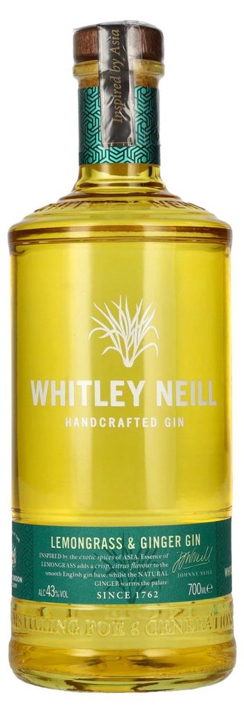Whitley Neill Lemongrass & Ginger Gin 70cl. Genf Produktbild 