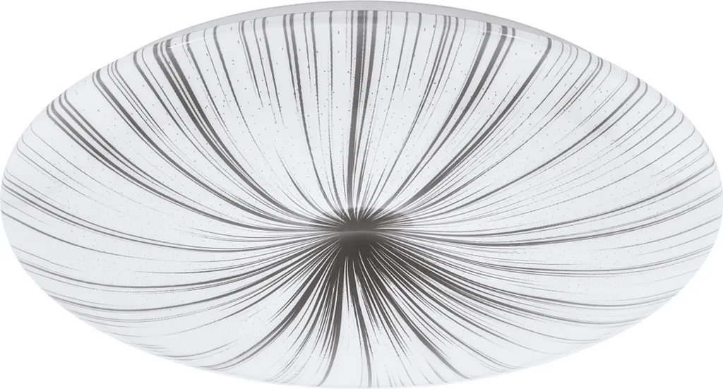 Eglo LED 33W 3700lm 51cm: Plafoniera in Acciaio Alta Efficienza