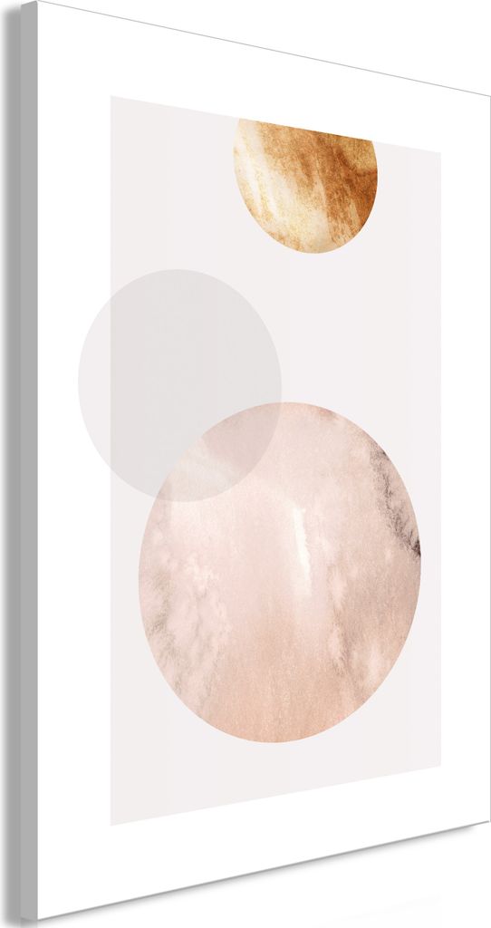 Vliesstoff Leinwandbild - Dance With Gravity (1 Part) Vertical 80x120 cm Abstrakt n-A-1089-b-a