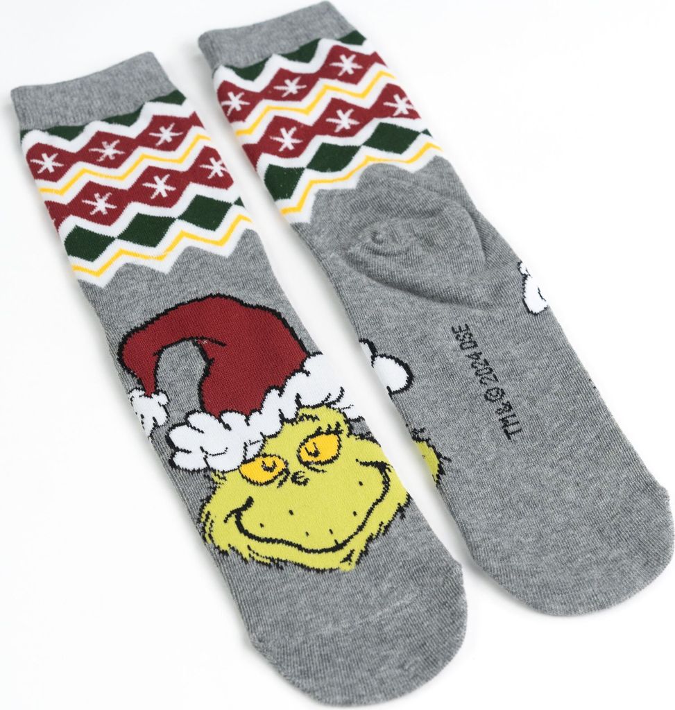 The Grinch Socken für Damen - XMAS Frauen Sneaker Strümpfe Produktbild 3