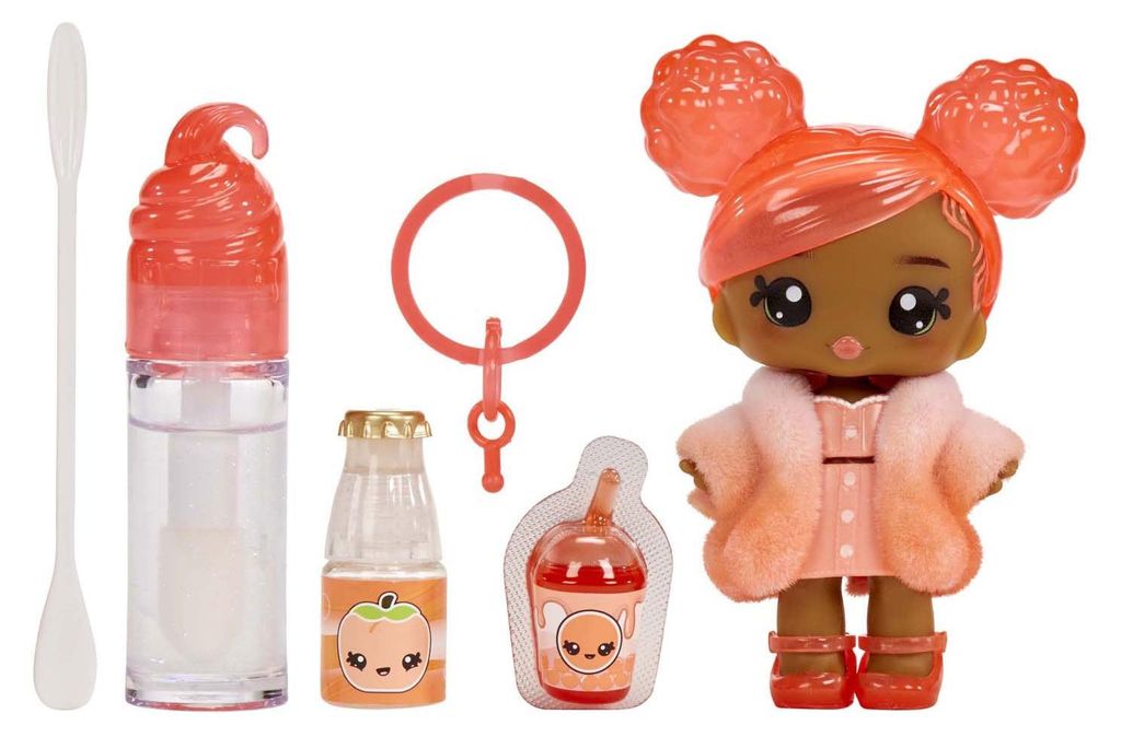 MGA Entertainment Yummiland Lipgloss Doll- Piper Peach, Produktbild 