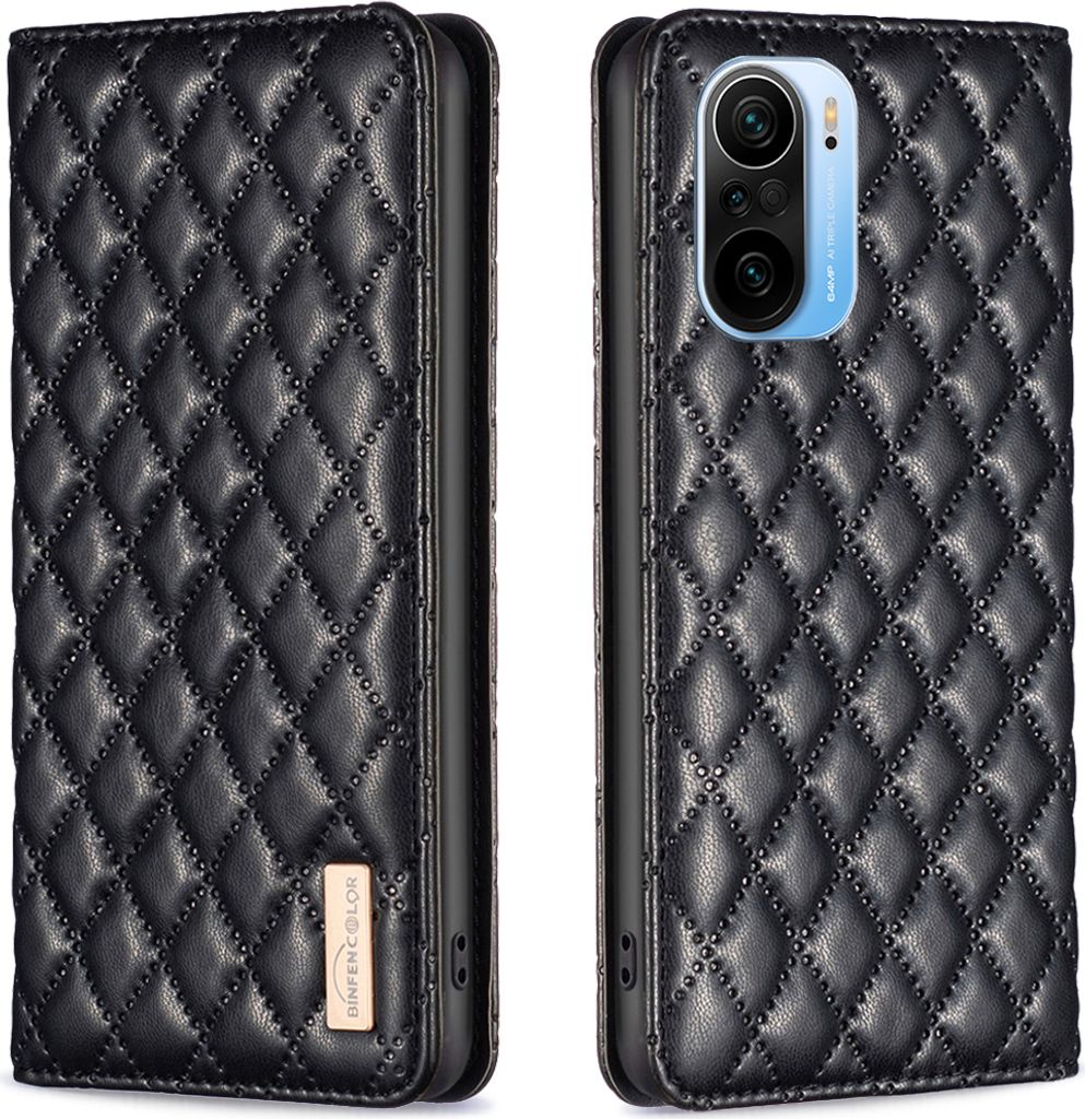 Xiaomi Poco F3 Hülle, Elegant Bookstyle Flip Leder Produktbild 