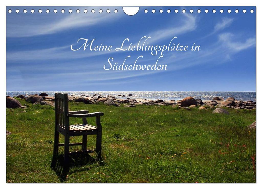 Meine Lieblingsplätze in Südschweden (Wandkalender 2027 DIN A4 quer), CALVENDO Monatskalender