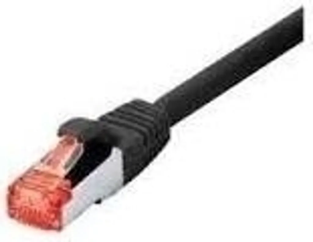 Cavo LAN 0.5m CAT 6 S/FTP PIMF Nero | Design Slim Anti-Aggroviglio