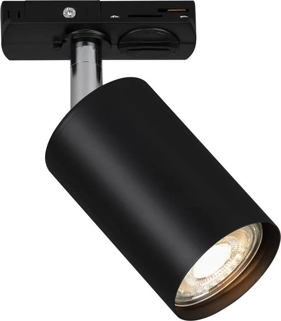 Illuminazione Binario Briloner Rail Nero: Eleganza e Faretti Regolabili