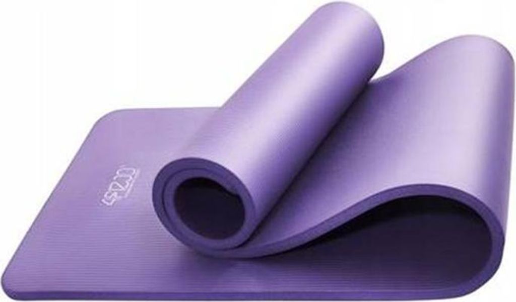 4FIZJO Tapis de fitness avec sangle, 180x60x1,5 cm, mousse Image du produit 