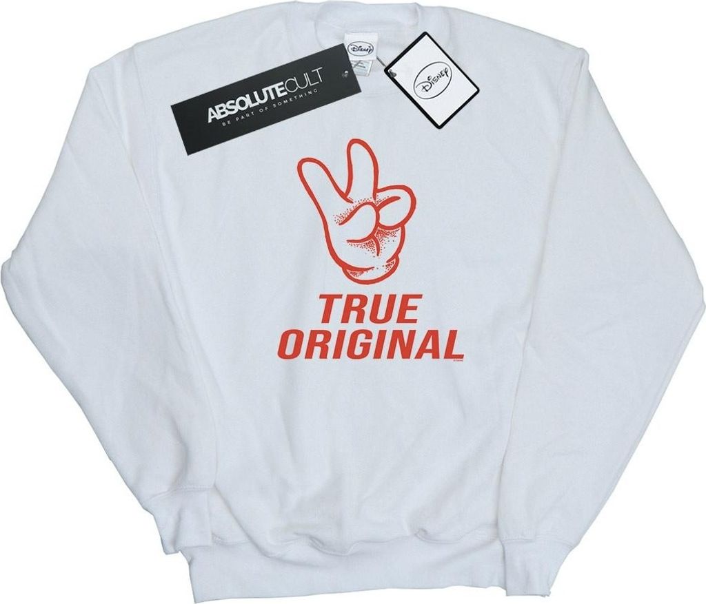 Disney - "True Original" Sweatshirt für Herren BI37713 (S) (Weiß)