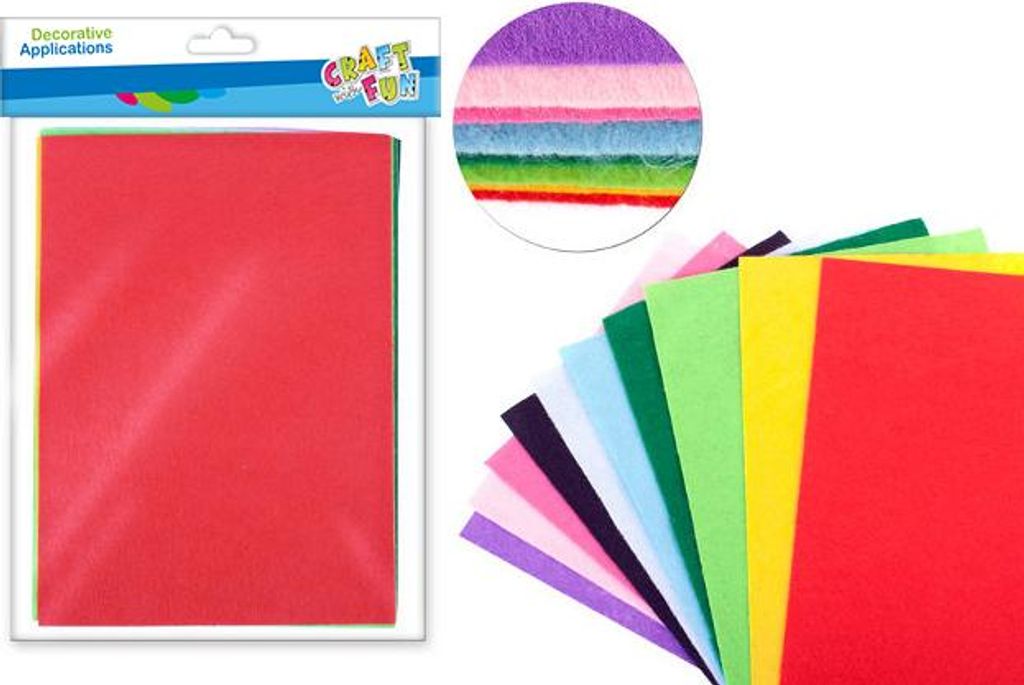 Dekorativer Filz A4 Mix Craft with Fun 291081