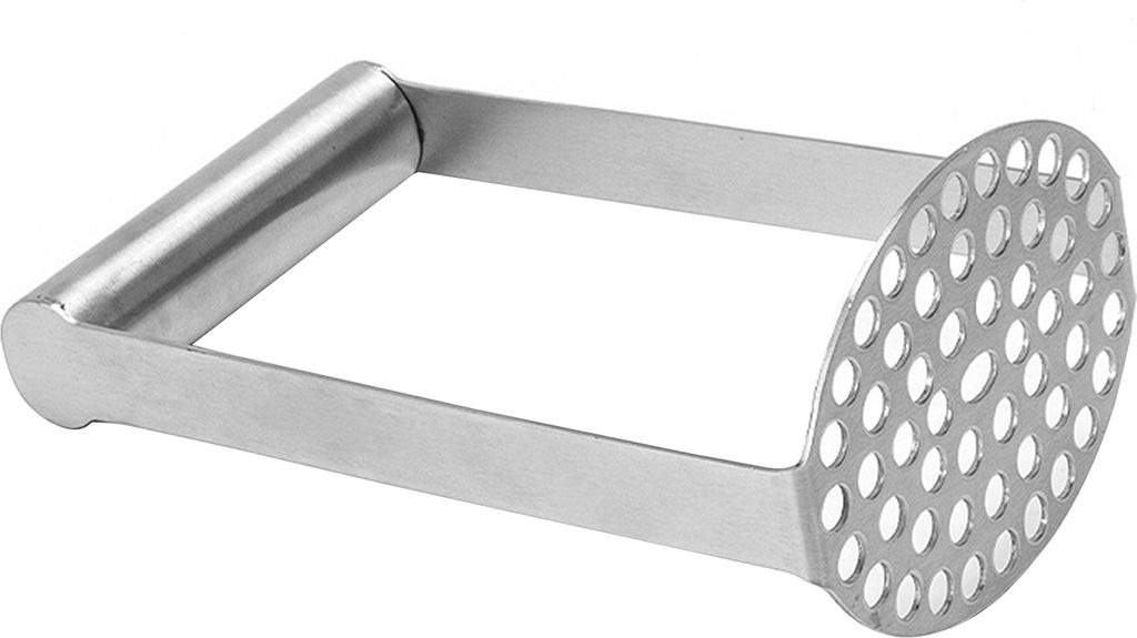Kartoffelstampfer aus Edelstahl, ergonomischer Griff, Küchenstampfer, spülmaschinenfest, rostfreier Obststampfer