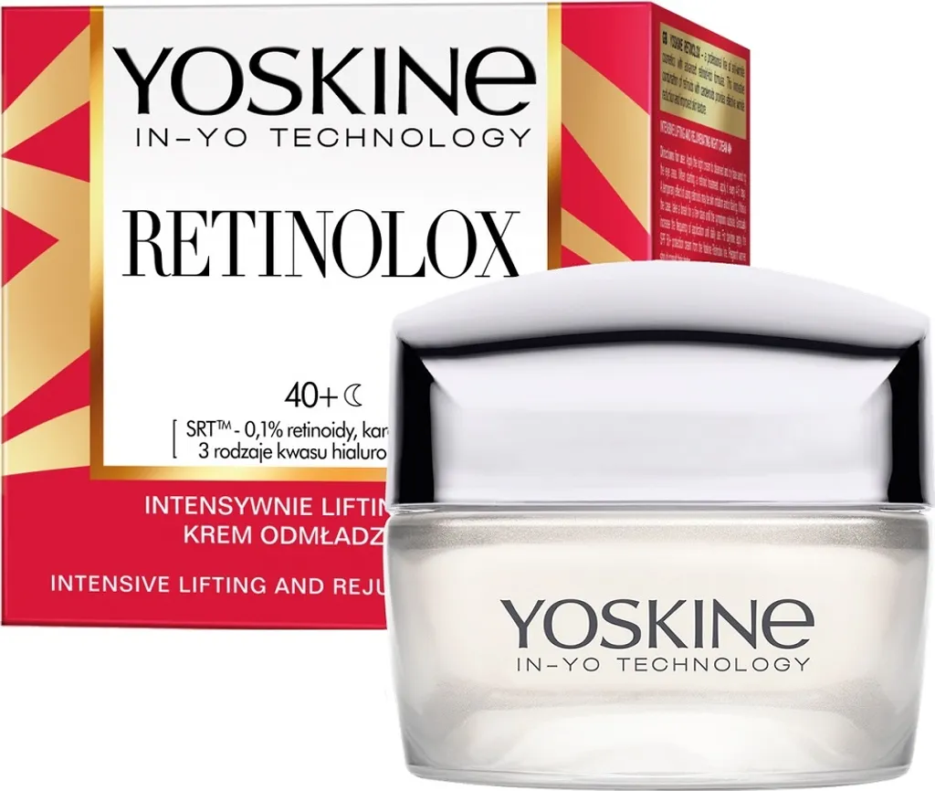 Soin Anti-Âge Liftant Rétinolox Crème de Nuit Régénérante 40+ 50ml