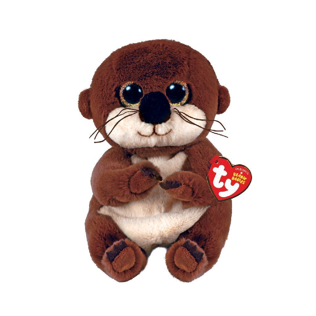 ty 40925 Beanie Bellies peluche - Lontra Mitch, 15 cm Immagine del prodotto 