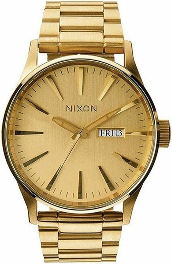 Nixon A356 502 Sentry SS Herrenuhr All Gold