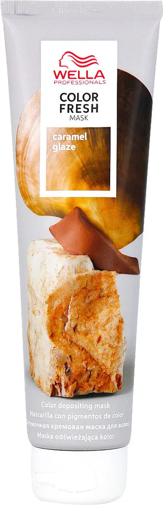 Masque cheveux Wella Color Fresh Caramel Glaze raviveur de couleur