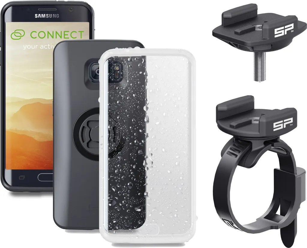 Kit SP-CONNECT Vélo pour Samsung S7 Edge Fixation Guidon et Potence