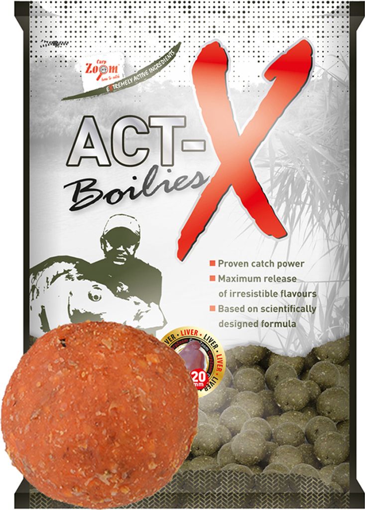 Carp Zoom boilies Act-X 20mm 800g CZ9509 Obrázek produktu 