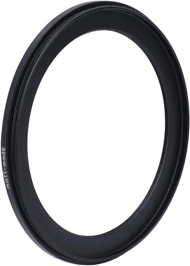 Bague d'adaptation 95-77 mm en métal CNC pour filtre d'objectif photo