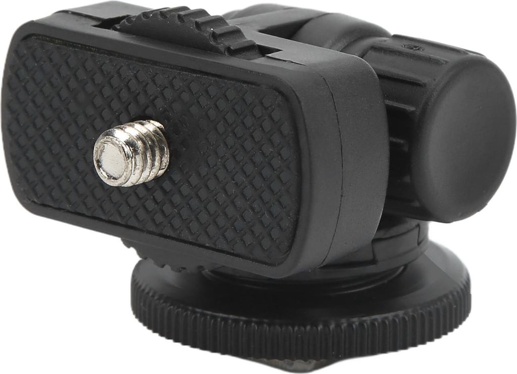 Monitor-Kugelkopf, um 180 Grad verstellbar, Mini-Zubehör mit Kaltschuh-Schnittstelle mit 1/4-Schraube