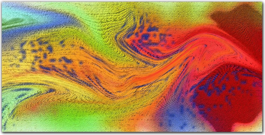 Coloray Bild aus Acryl 100 cm x 50 cm - Gehärtetes Acryl Acrylblock mit Bild Wohnzimmer Küche Dekoration Wanddekoration - Sand Der Wüste