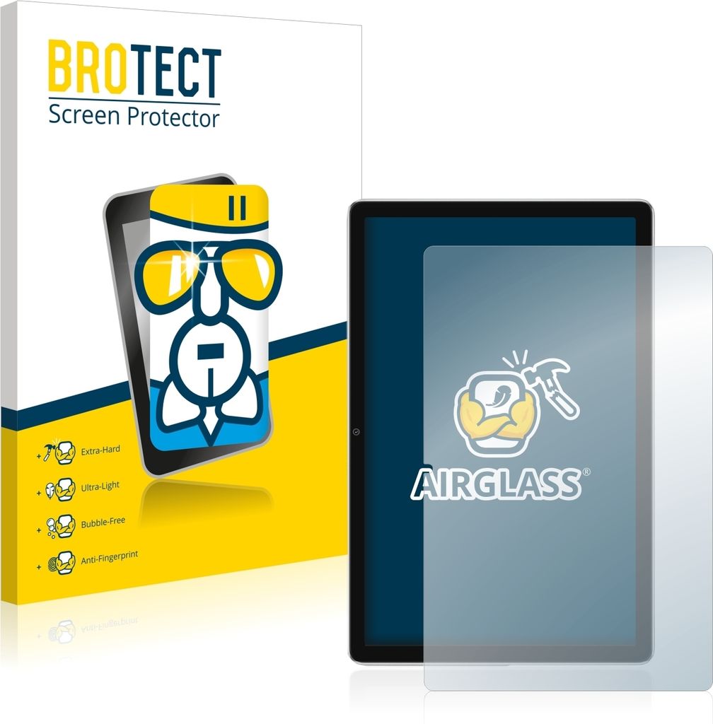 BROTECT Schutzglas für Blackview Tab 13 Schutzfolie Panzer Folie Glas Display Schutz klar