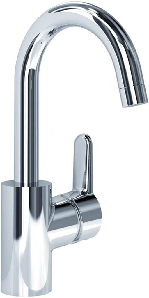 Ideal Standard Waschtischarmatur Blue CONNECT ohne Ablaufgarnitur, hoher Auslauf, ND chrom