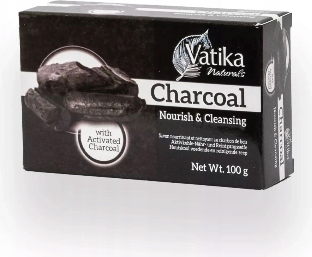 Dabur Vatika Naturals Mydlo s aktívnym uhlím (100 g), Obrázok produktu 