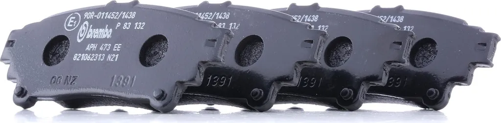 Jeu de plaquettes de frein arrière Brembo P 83 132 Lexus IS et GS L1