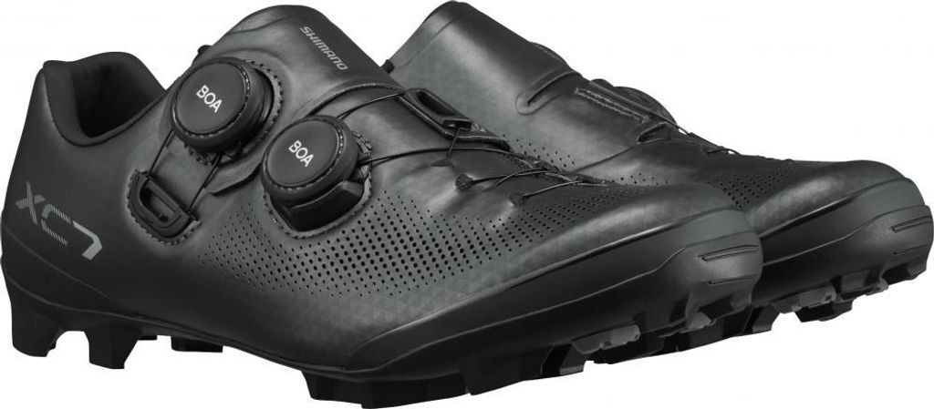 SHIMANO Fahrradschuhe XC703 Damen MTB SPD Fahrradschuhe Größe 37 Schwarz