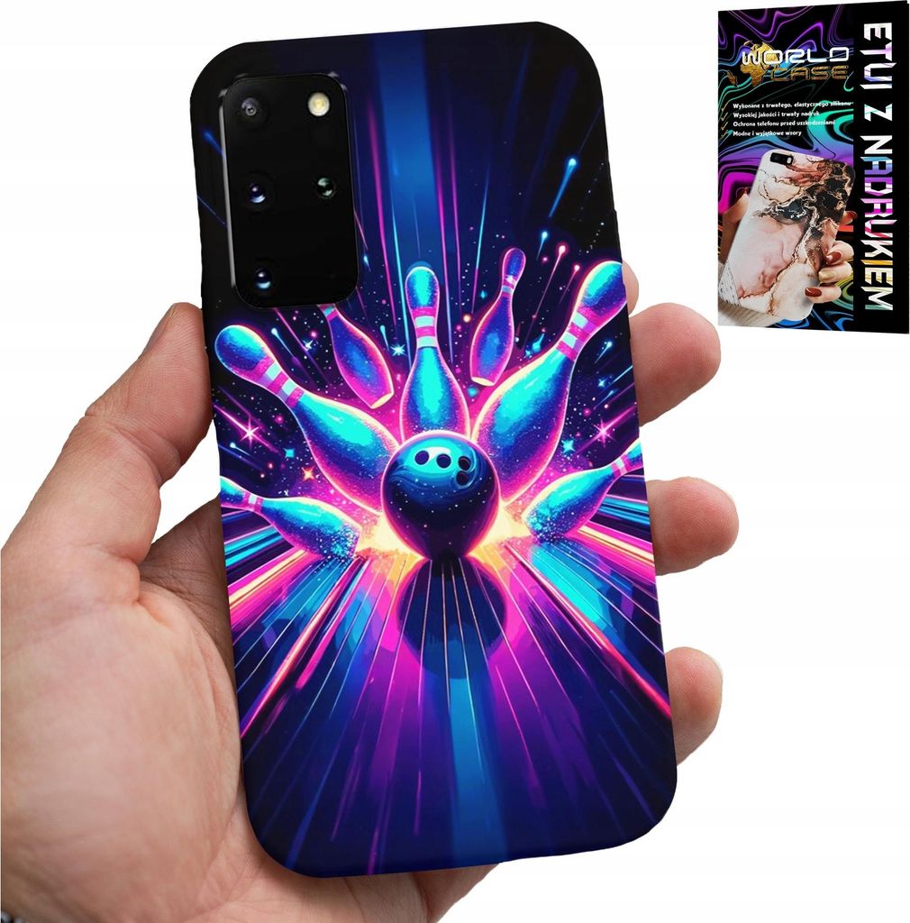 Hülle Für Samsung Galaxy S20 Plus - Bowling Strike Cover, Rückseite