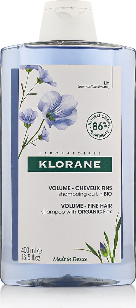 Klorane Volume - Fine Hair Shampoo Stärkungsshampoo für feines Haar ohne Volumen 400 ml