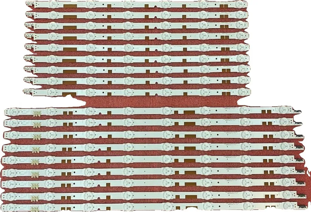 Kit Retroilluminazione LED 1137mm Rame - 18 LED Ricambio TV Alta Qualità