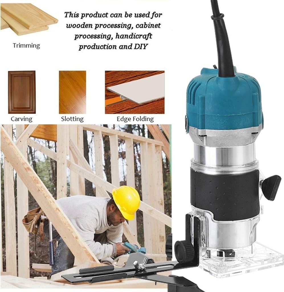 MUSTOOL 3KW Elektrická frézka Jednoruční frézka Stolní Obrázek produktu 3