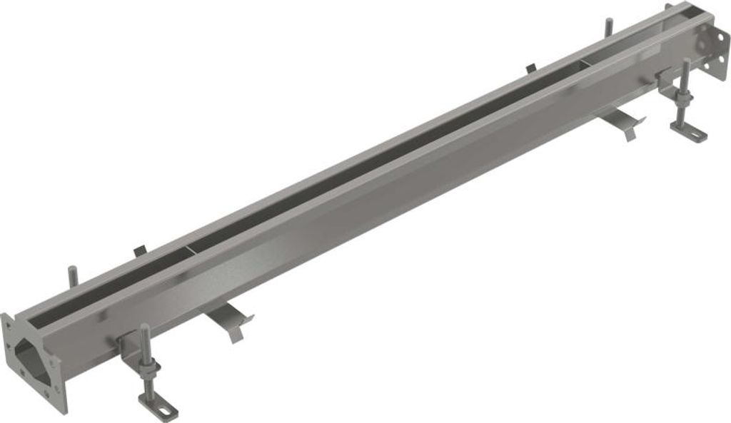 Industrielle Schlitzrinne Alcaplast 1M EDELSTAHL AISI304 APR7-0211-20