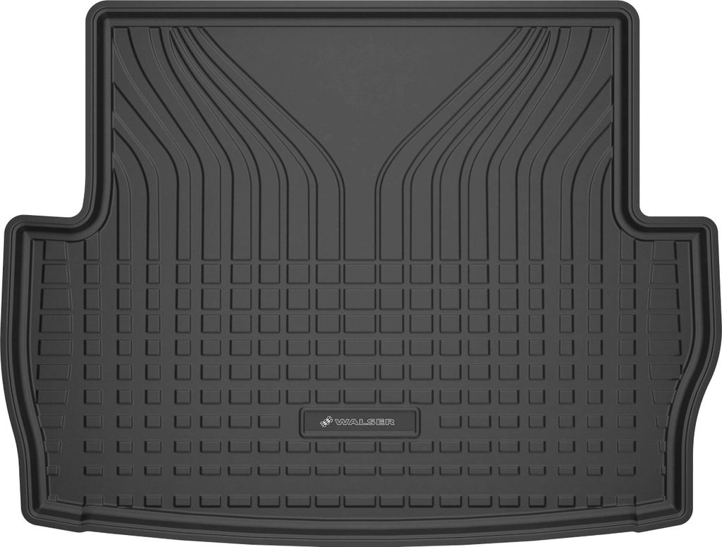 WALSER Premium Kofferraumwanne für BMW 1 (F20) 07/2011-06/2019, 100% passgenaue Kofferraum Schutzmatte - EU, robuste Antirutschmatte Auto