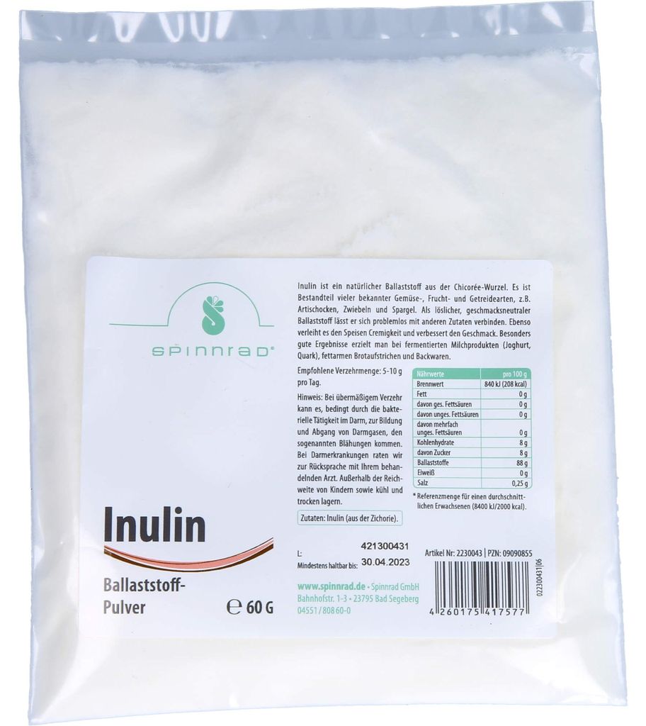 Inulin, 60 g PUL Produktbild 
